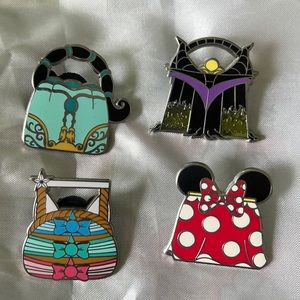 Lot of 4 Disney Trading Pins